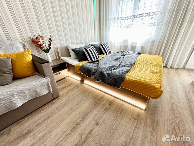 

1-к. квартира, 51,3 м², 2 кровати