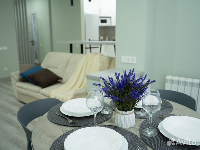 

Квартира-студия, 45 м², 2 кровати