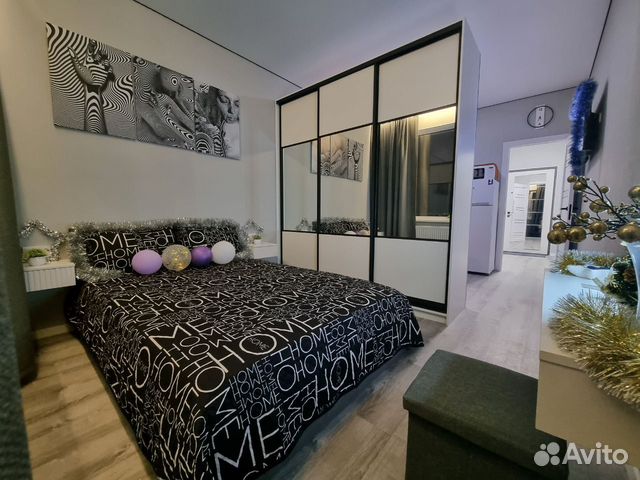 

Квартира-студия, 25 м², 2 кровати