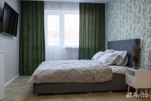 

1-к. квартира, 32 м², 2 кровати