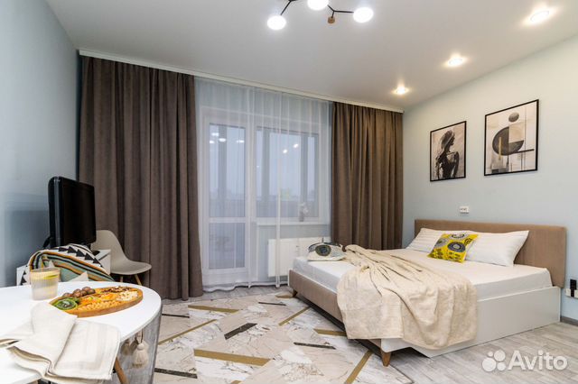

Квартира-студия, 28 м², 1 кровать