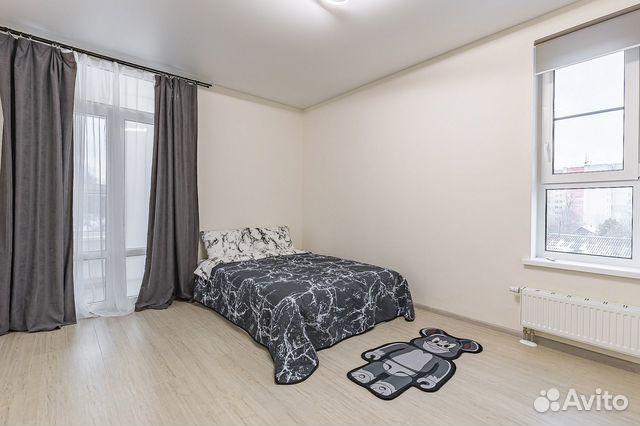 

1-к. квартира, 44 м², 2 кровати