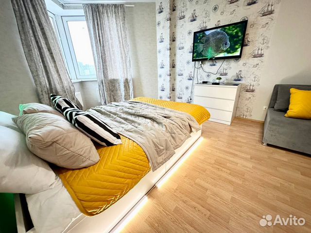 

Квартира-студия, 51,1 м², 2 кровати