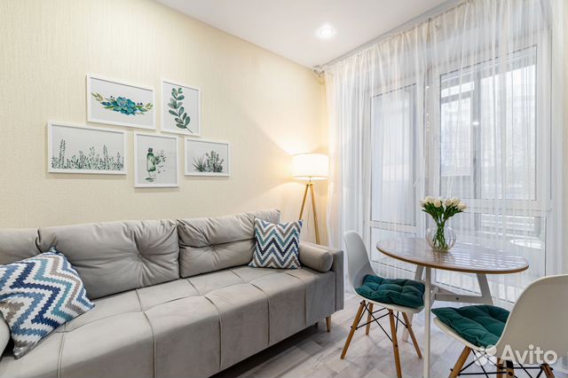 

1-к. квартира, 35 м², 2 кровати