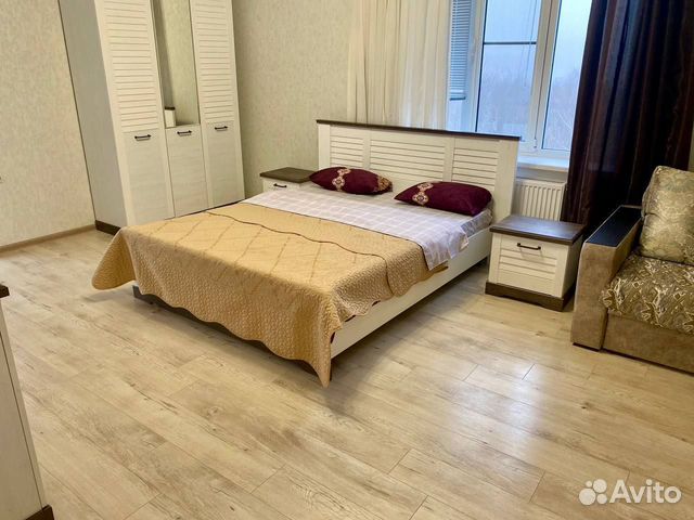 

1-к. квартира, 55 м², 3 кровати