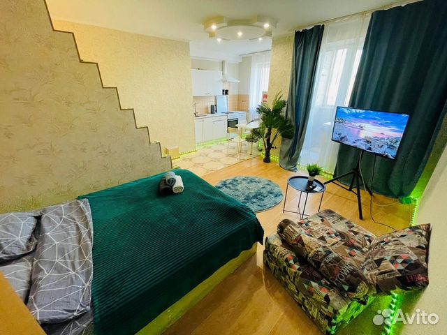 

Квартира-студия, 33 м², 1 кровать