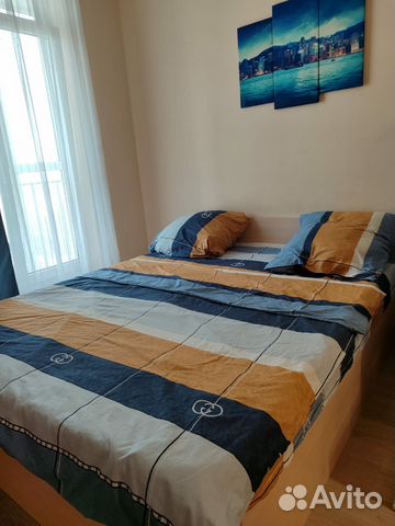 

Квартира-студия, 40 м², 2 кровати