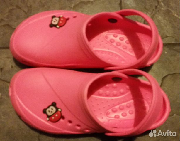 Пвх шлепанцы босоножки аналог Crocs 33p Пвх шлепанцы босоножки аналог Crocs 33p