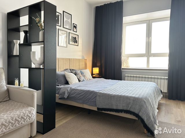 

1-к. квартира, 40 м², 3 кровати