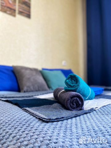 

1-к. квартира, 45 м², 2 кровати