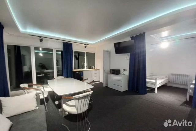 

Квартира-студия, 78 м², 2 кровати