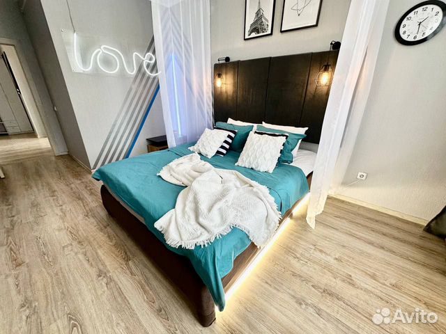 

1-к. квартира, 43,5 м², 2 кровати
