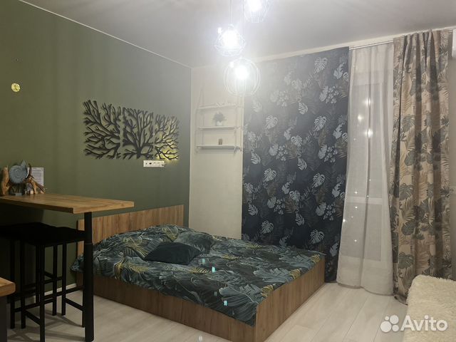 

Квартира-студия, 30 м², 1 кровать