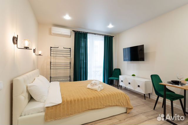

Квартира-студия, 25 м², 1 кровать