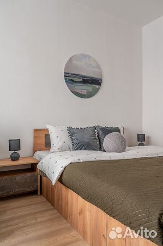 

1-к. квартира, 42 м², 2 кровати