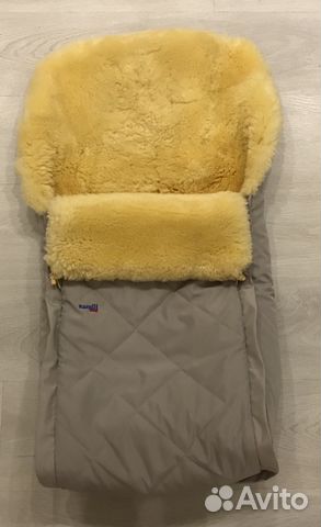 Меховой конверт из натуральной овчины Ramili Меховой конверт из натуральной овчины Ramili