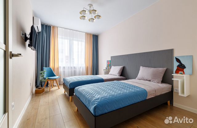 

2-к. квартира, 49,4 м², 3 кровати