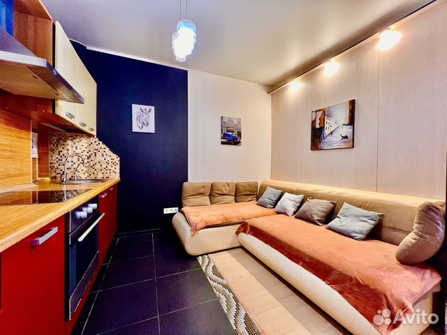 

1-к. квартира, 52 м², 3 кровати