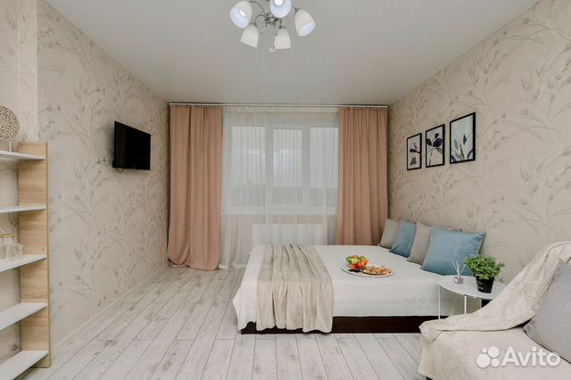 

1-к. квартира, 48 м², 3 кровати