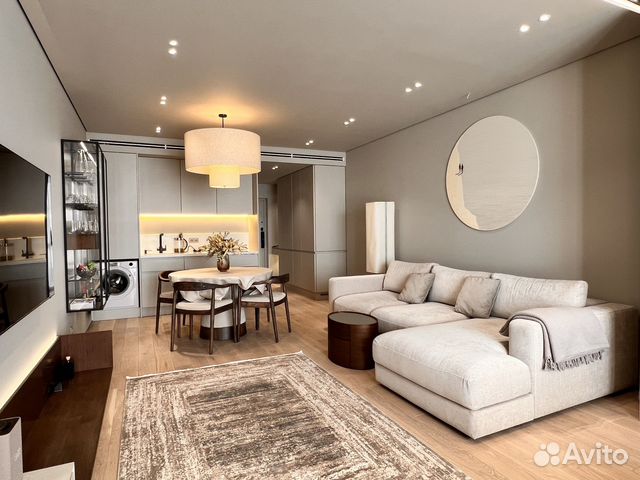 

Квартира-студия, 44,5 м², 2 кровати