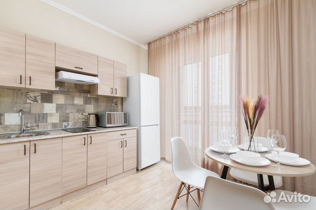 

1-к. квартира, 34 м², 2 кровати