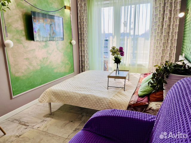 

Квартира-студия, 27 м², 2 кровати
