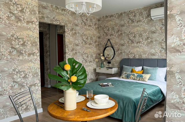 

Квартира-студия, 27 м², 1 кровать