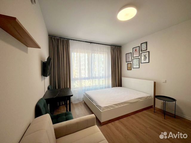 

Квартира-студия, 25 м², 2 кровати
