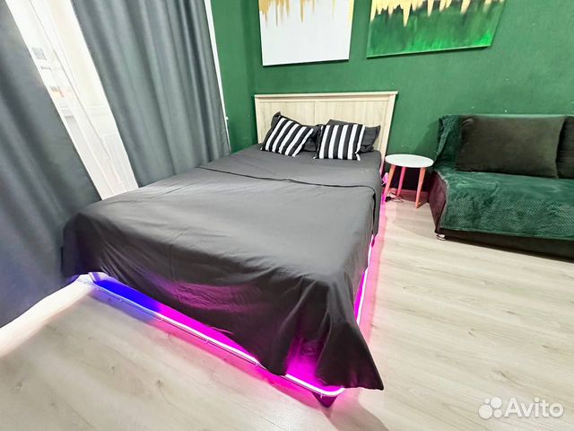 

Квартира-студия, 36 м², 2 кровати