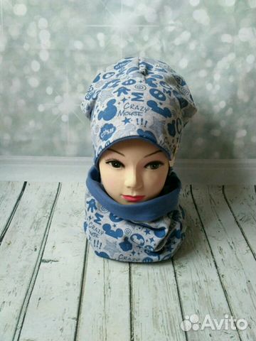 Комплект: шапка и снуд