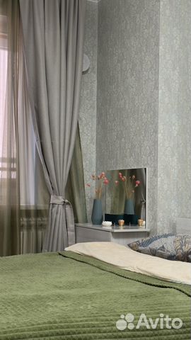 

1-к. квартира, 37 м², 2 кровати
