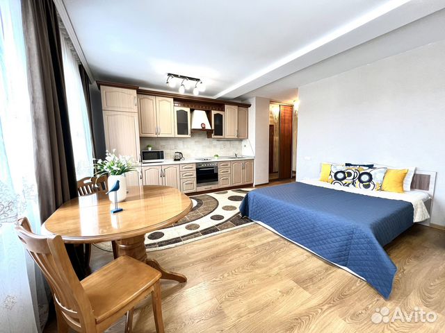 

Квартира-студия, 40 м², 2 кровати