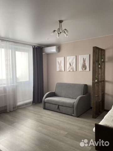 

1-к. квартира, 44 м², 2 кровати