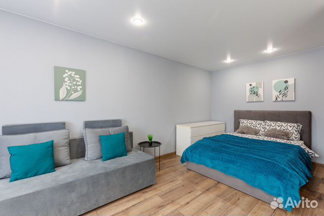 

Квартира-студия, 39 м², 2 кровати