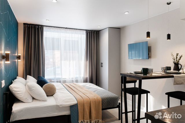 

Квартира-студия, 20 м², 1 кровать