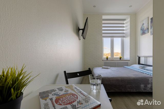 

1-к. квартира, 21 м², 2 кровати