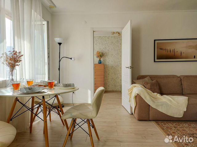 

1-к. квартира, 42,1 м², 2 кровати