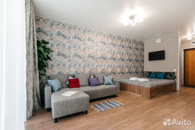 

Квартира-студия, 36 м², 2 кровати