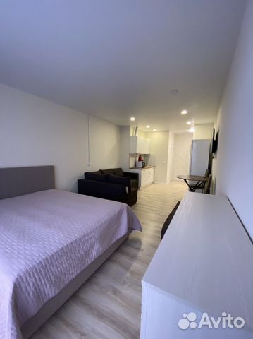 

Квартира-студия, 30 м², 2 кровати