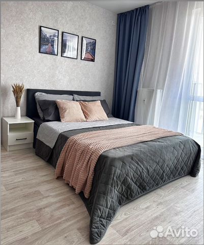 

Квартира-студия, 27 м², 2 кровати