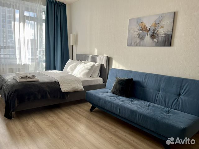 

Квартира-студия, 31 м², 2 кровати