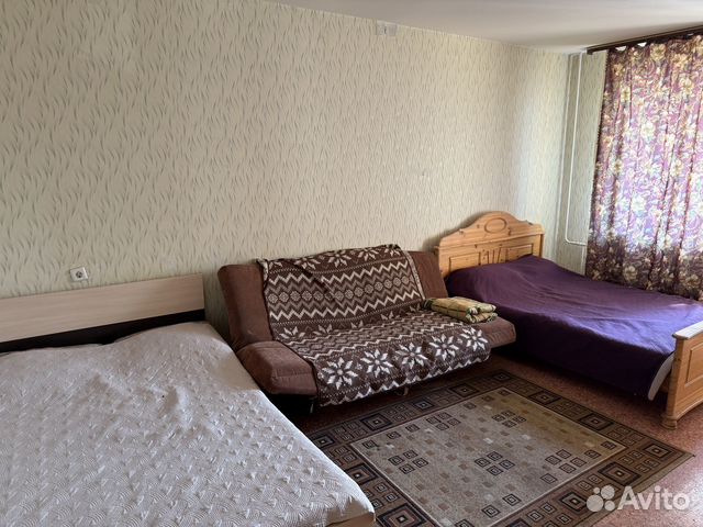 

1-к. квартира, 42 м², 2 кровати