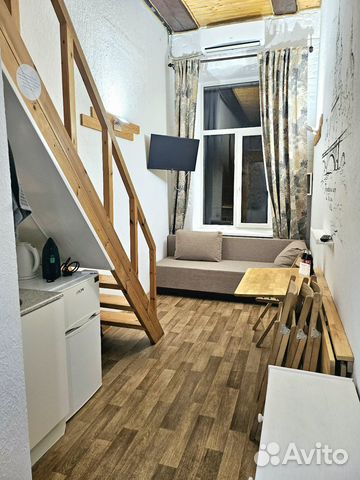 

Квартира-студия, 15 м², 2 кровати