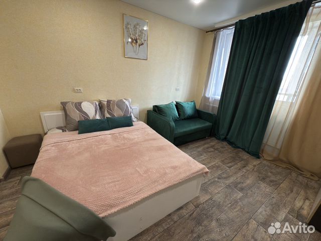 

Квартира-студия, 26,8 м², 2 кровати