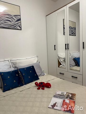 

1-к. квартира, 32 м², 2 кровати
