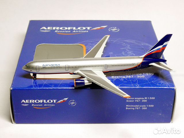 Модели аэрофлот. Боинг 767-300 Аэрофлот.