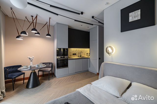 

Квартира-студия, 25 м², 1 кровать