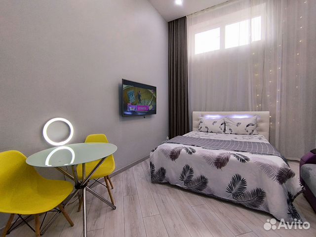 

Квартира-студия, 38 м², 3 кровати