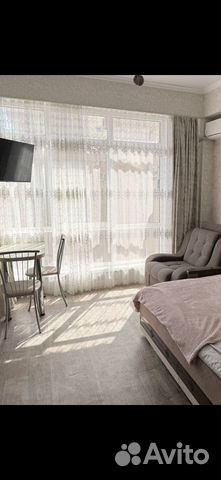 

Квартира-студия, 30 м², 2 кровати