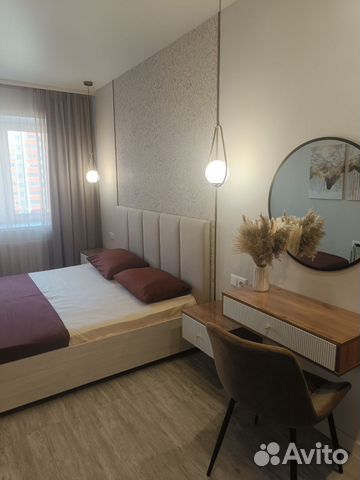 

1-к. квартира, 48 м², 2 кровати